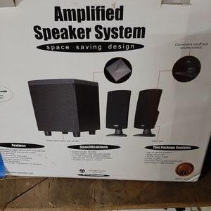 Amplified speaker system